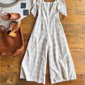 Chic Cream Jumpsuit